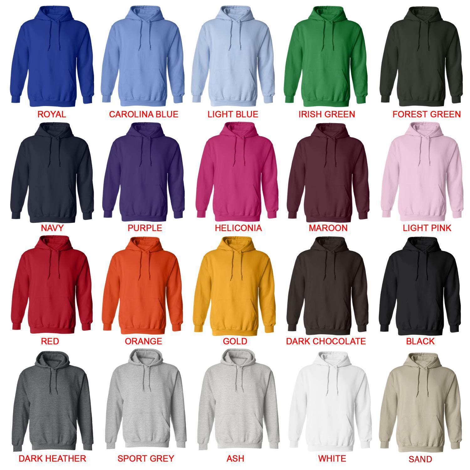 hoodie color chart - Bad Bunny UK Shop