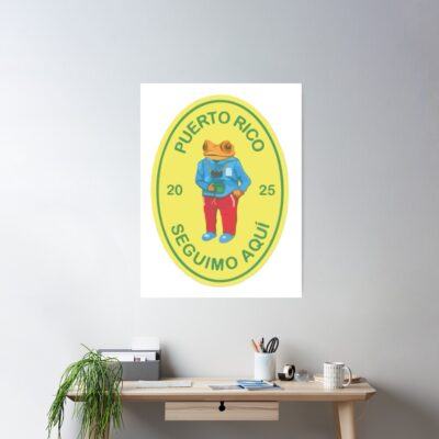 Alternative view of Puerto Rico Seguimo Aqui 2025 Poster