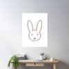 cpostermediumsquare product1000x1000.2 7 - Bad Bunny UK Shop