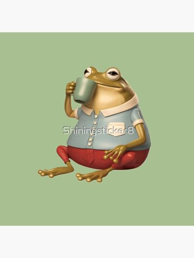 Alternative view of Bad Bunny  Sapo Concho Throw Pillow