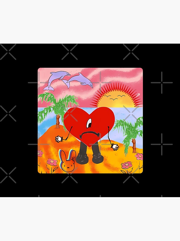 Bad Bunny Graphic Tapestry - Image 2