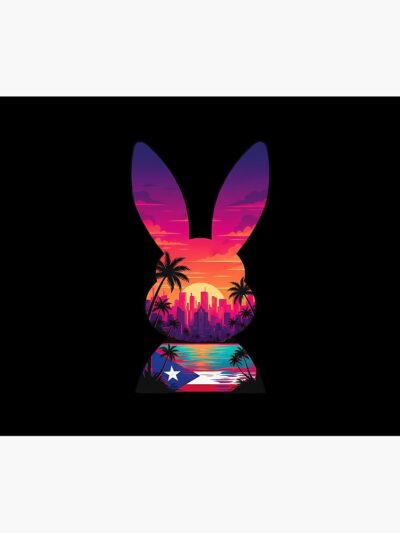 Alternative view of Bad Bunny Super Bowl Tapestry