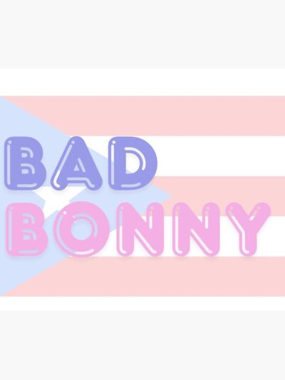 Alternative view of Cute Bad Bonny Puerto Rico Flag Tapestry
