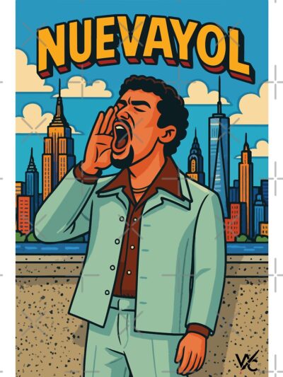 Alternative view of Bad Bunny Nueva Yol Tapestry