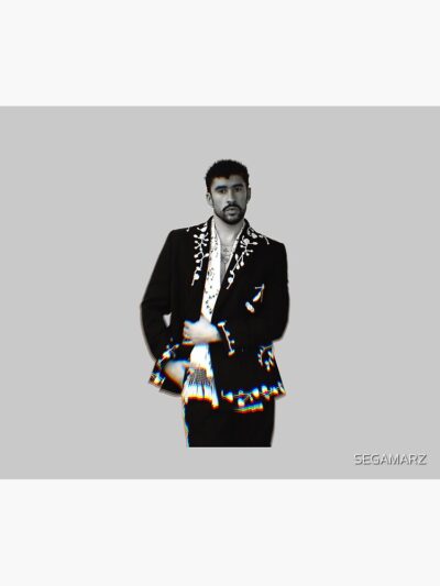 Alternative view of Bad Bunny Benito Antonio Martinez Ocasio Tapestry