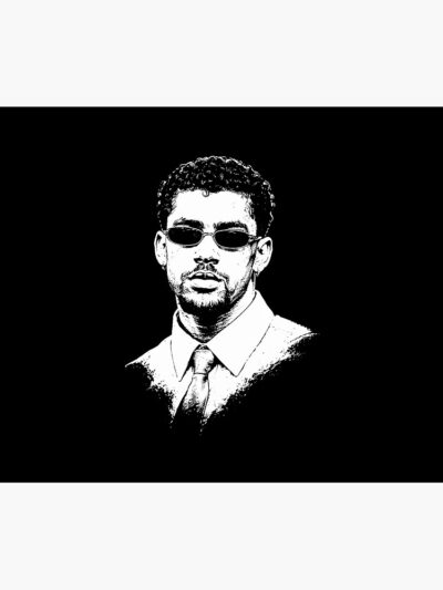 Alternative view of Bad Bunny Face Tapestry