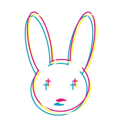 Alternative view of Bad Rabbit Colors 2 Tote Bag