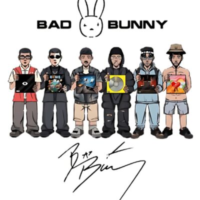 Alternative view of Bad Bunny Art Tote Bag