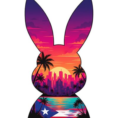 Alternative view of Bad Bunny Super Bowl Tote Bag