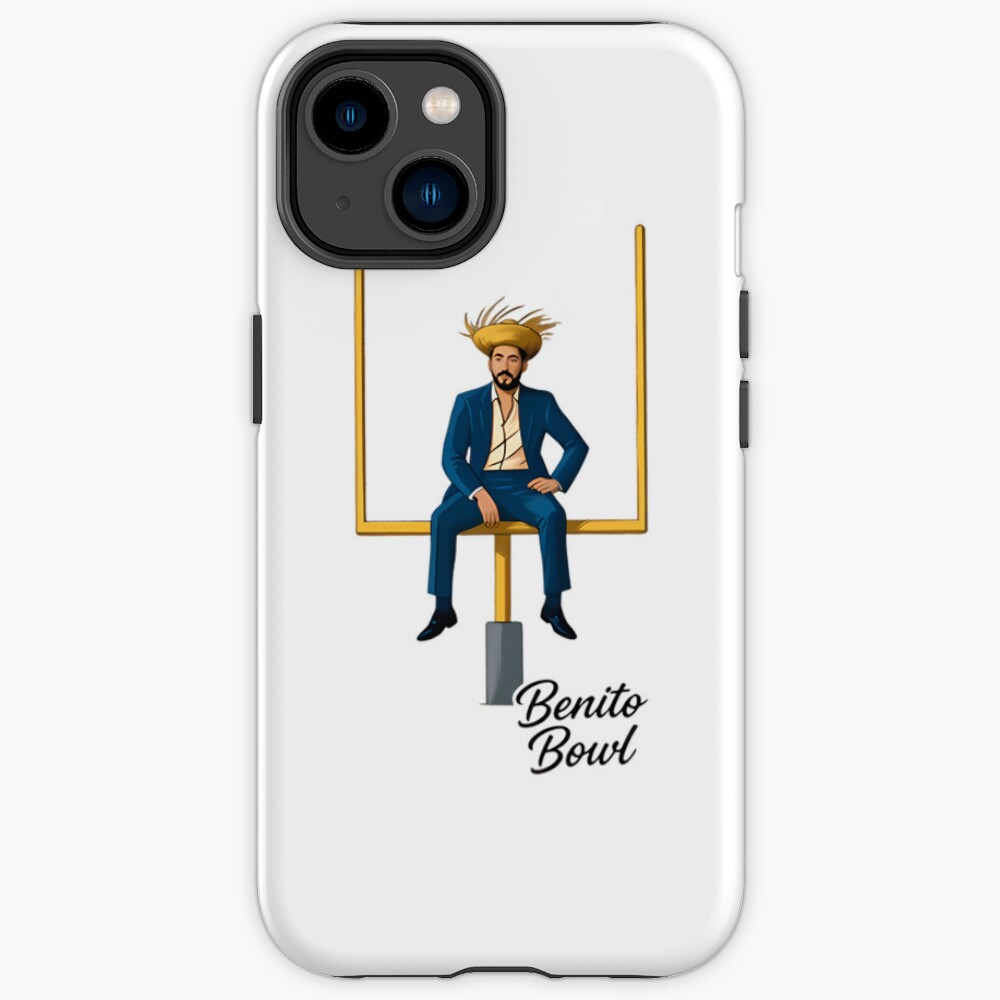 Benito Bowl Bad Bunny Halftime Super Bowl 2026 Iphone Case