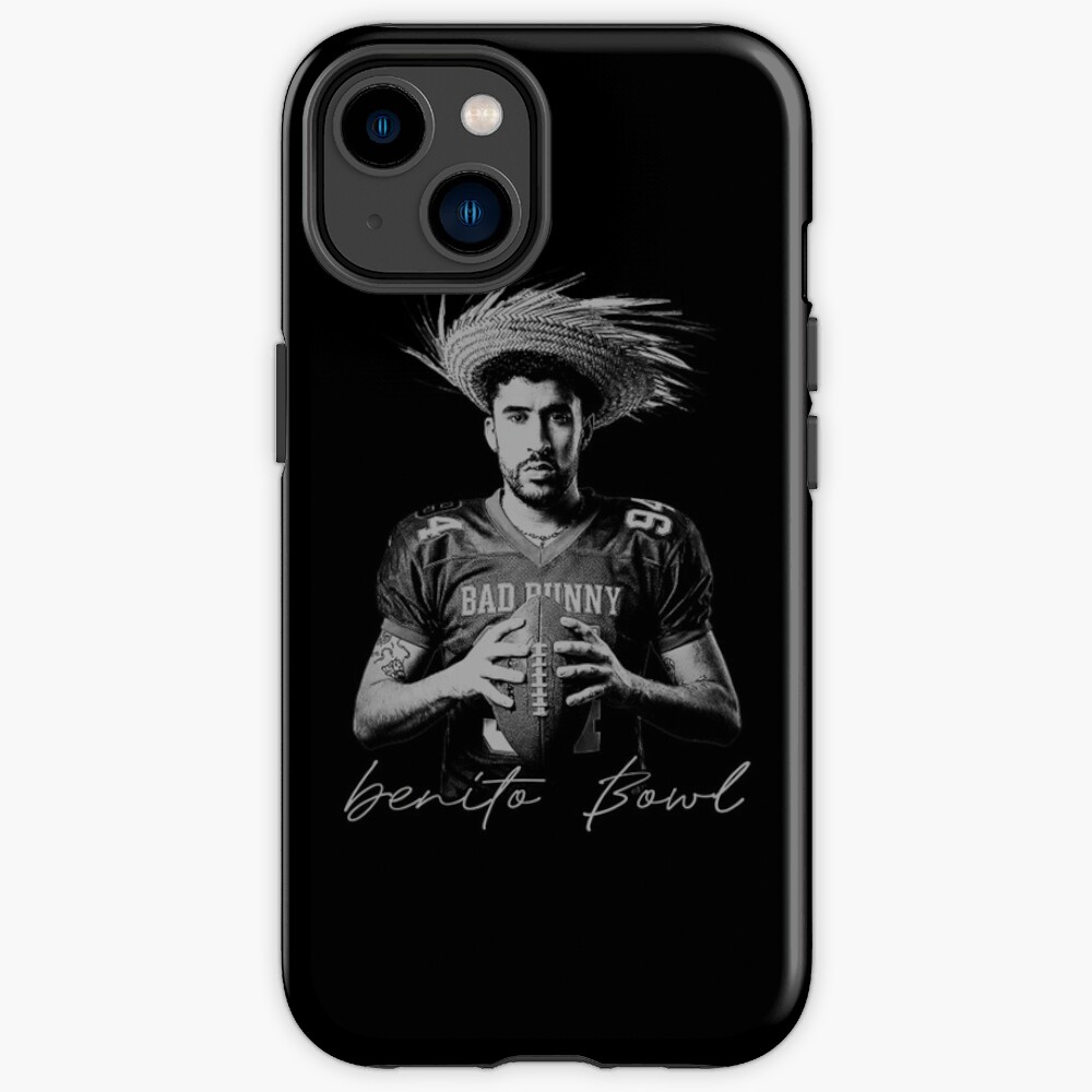 Bad Bunny Football Bunny Bowl 2026 Iphone Case