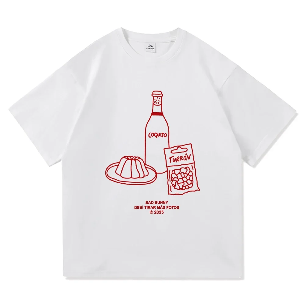 BAD BUNNY Debi Tirar Mas Fotos T-shirt 2025