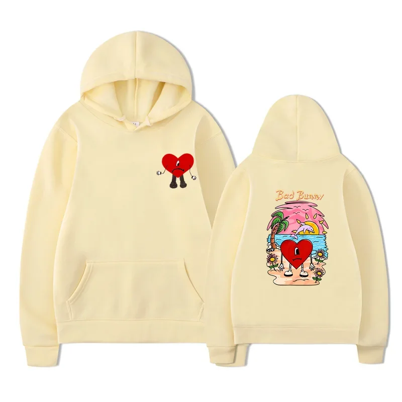 Bad Bunny Sin TI Print Hoodie
