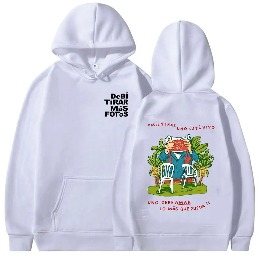 Rapper Bad Bunny Tour Graphic Hoody Debi Tirar Mas Fotos DTMF Hoodie - Image 3
