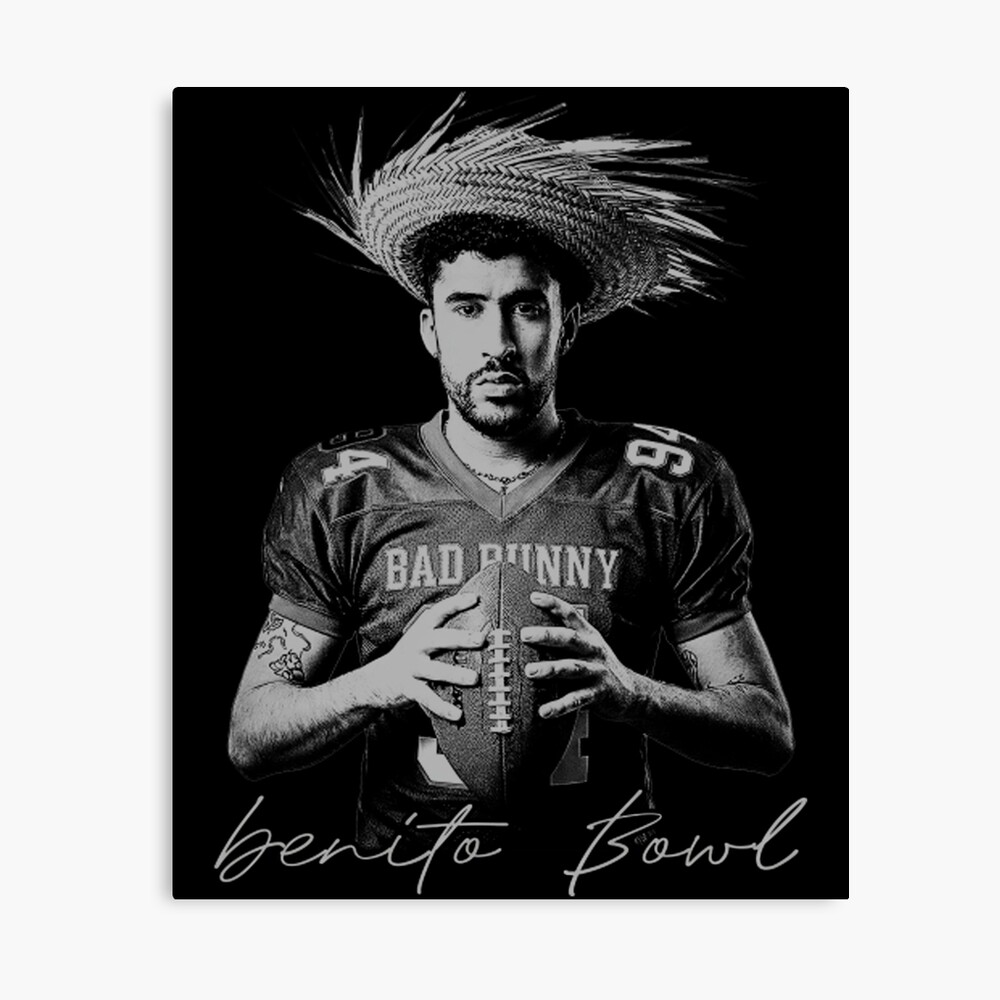 Bad Bunny Football Bunny Bowl 2026 Poster