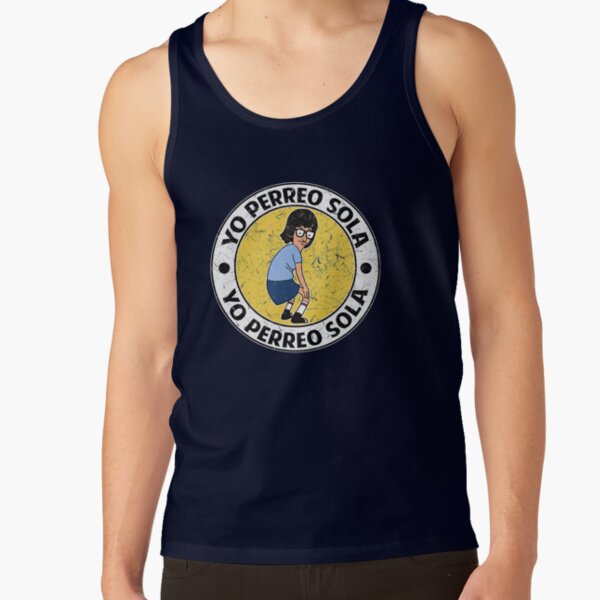 Bad Bunny Yo Perreo Sola Tank Top - Image 5