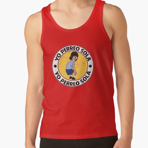 Bad Bunny Yo Perreo Sola Tank Top - Image 4