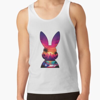Alternative view of Bad Bunny Super Bowl Tank Top