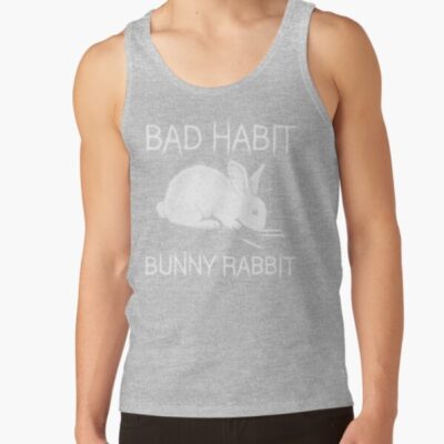 Alternative view of Bad Habit Bunny Rabbit Cocaine Tank Top