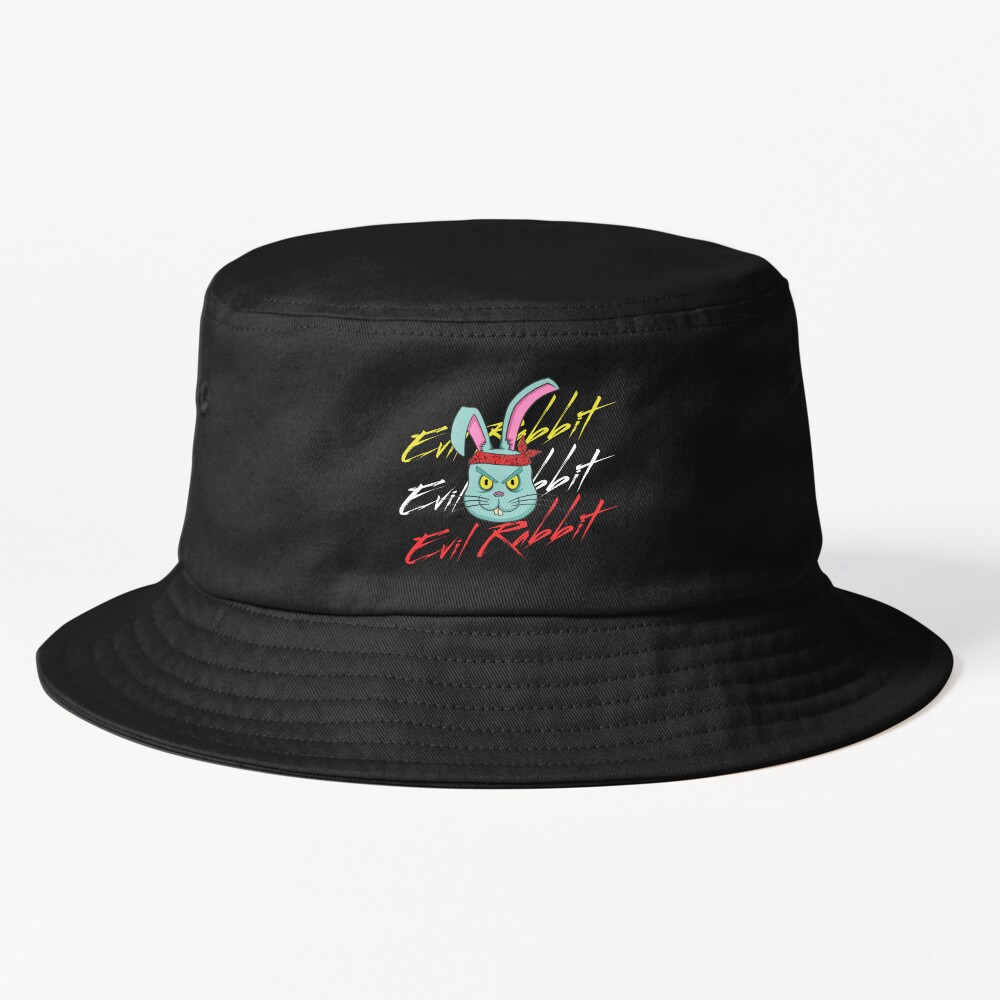 Evil Rabbit Bucket Hat