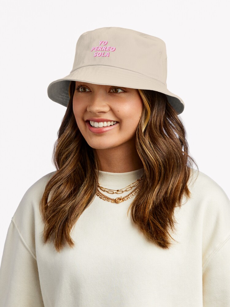 Yo Perreo Sola Bucket Hat - Image 2