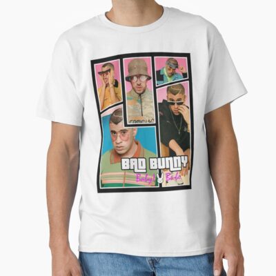 Alternative view of Bad Bunny Print T-shirt