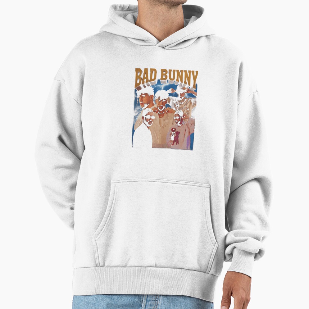 Bad Bunny Bad Bunny Bootleg Hoodie - Image 2