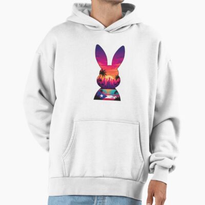 Alternative view of Bad Bunny Super Bowl Hoodie