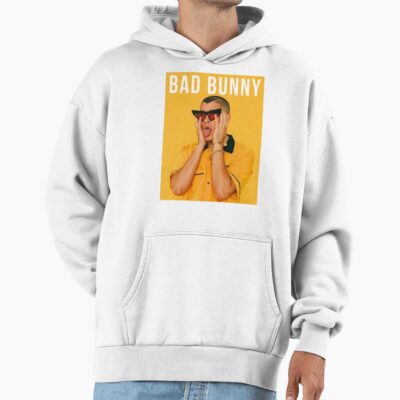 Alternative view of Bad Bunny Print Hoodie
