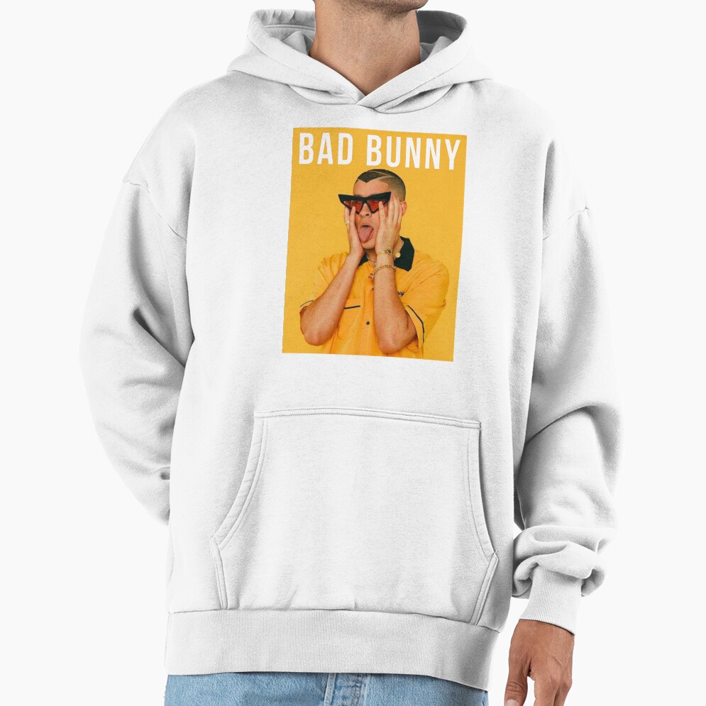 Bad Bunny Print Hoodie - Image 2