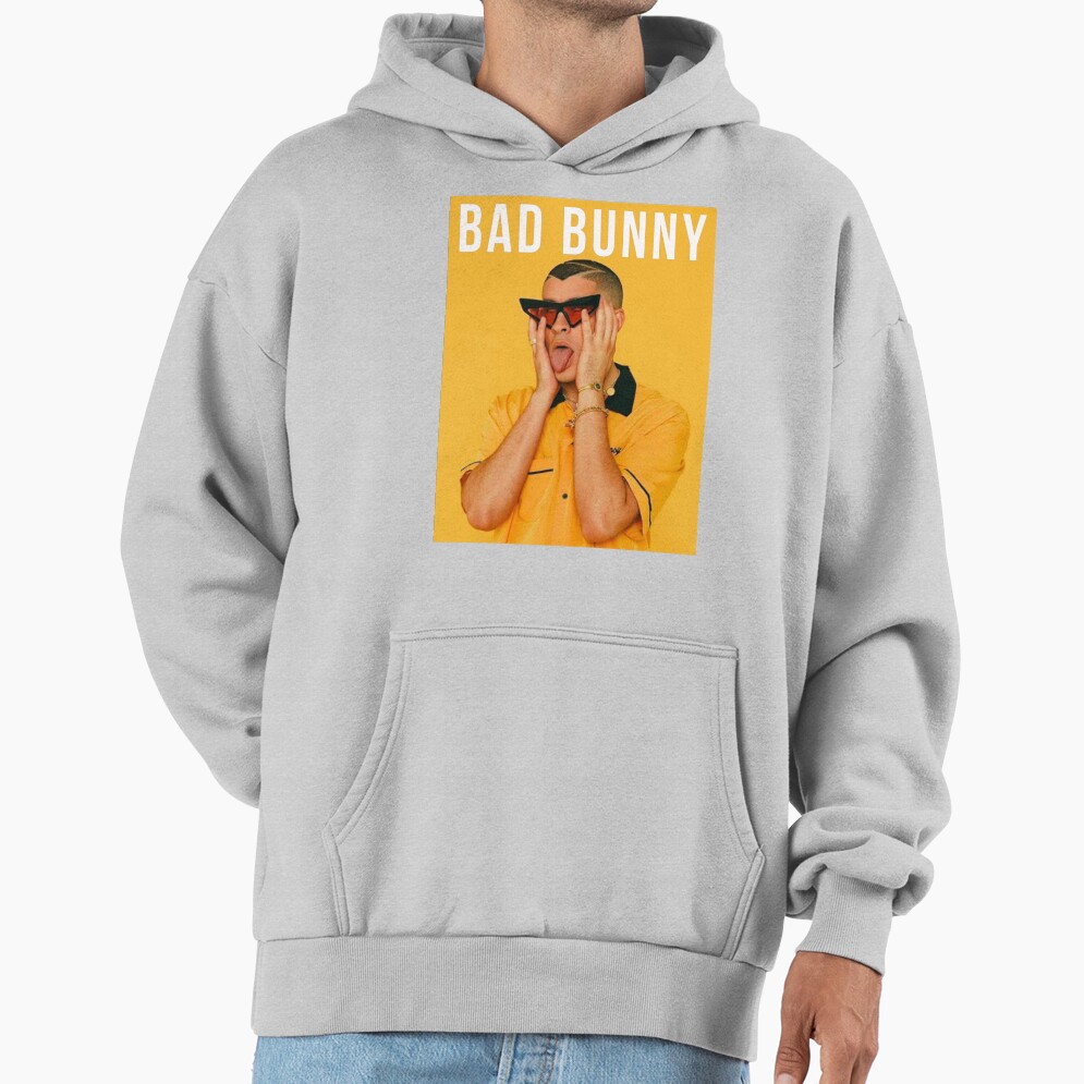 Bad Bunny Print Hoodie - Image 4