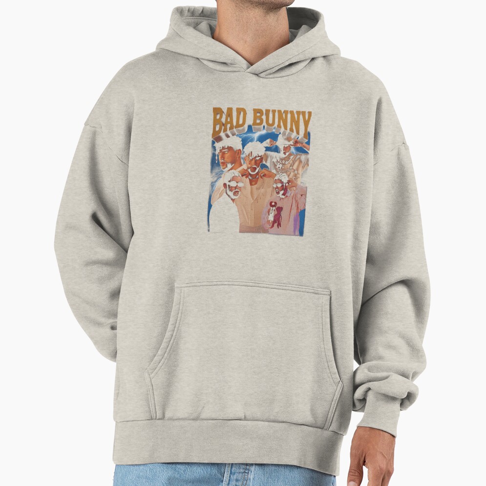 Bad Bunny Bad Bunny Bootleg Hoodie - Image 3
