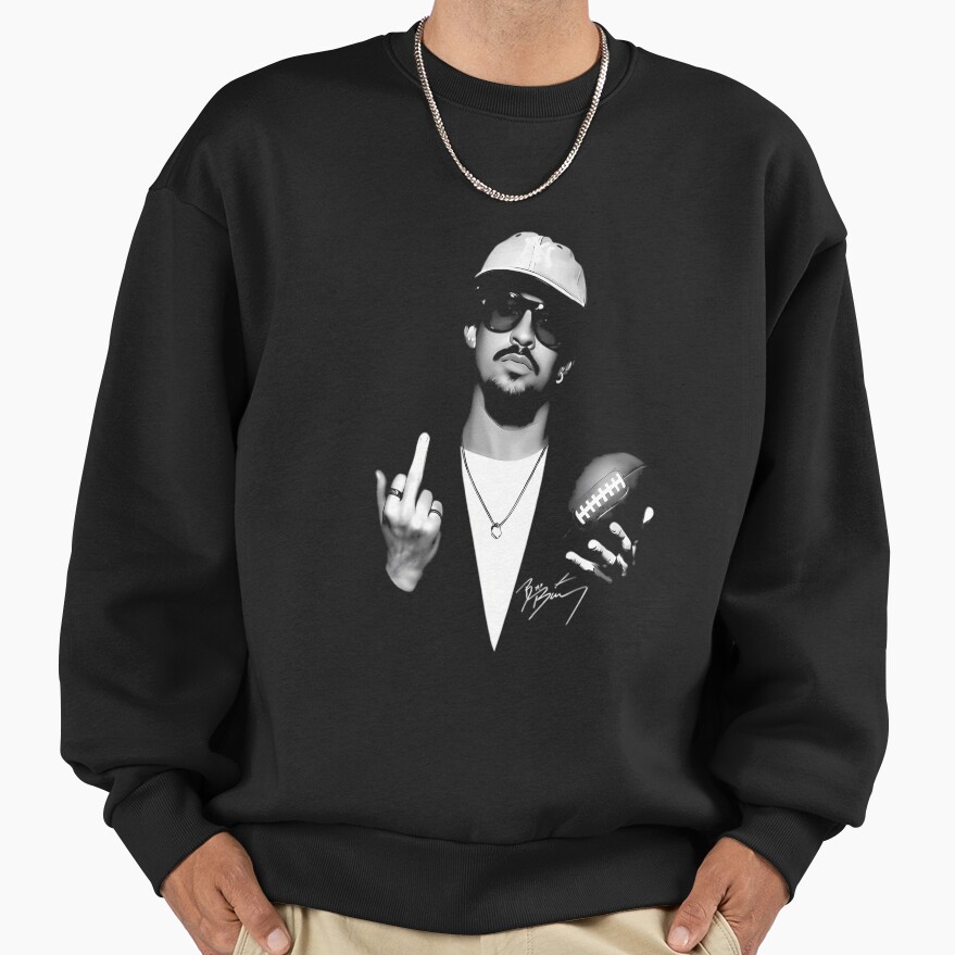 Bad Bunny Football Bad Benito Bad B Sweatshirt