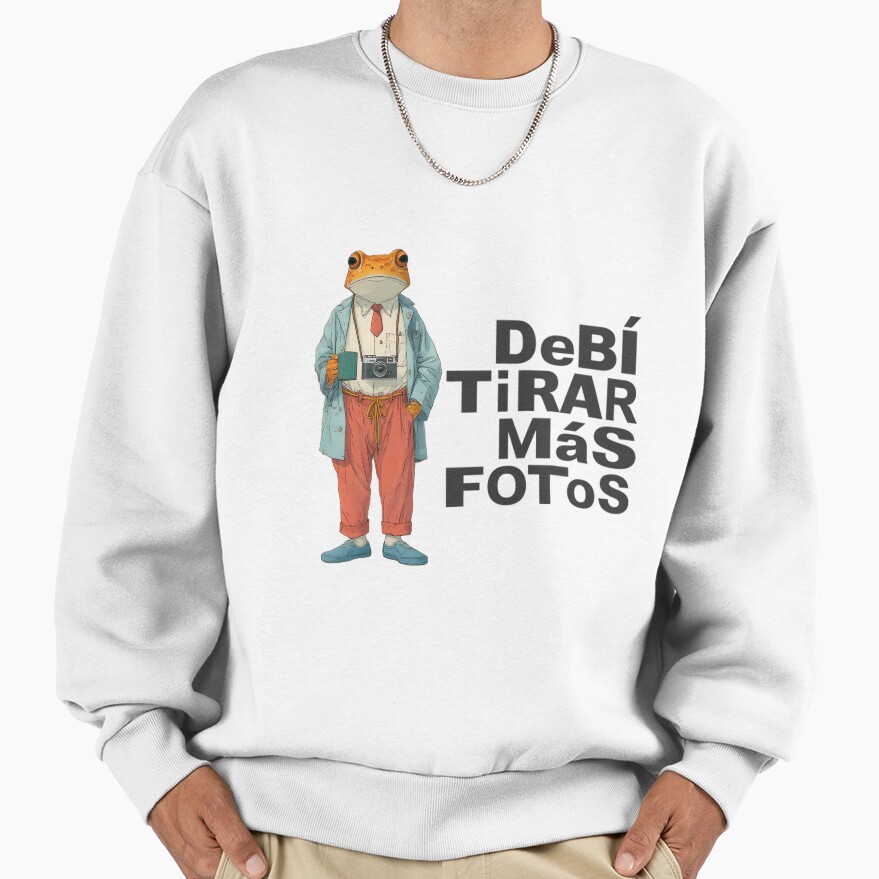 Bad Bunny Debi Tirar Mas Fotos Latina Coqui Sweatshirt