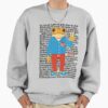 ssrcooversized sweatshirtmens 01heather greyfrontsquare productx1000 16 - Bad Bunny UK Shop