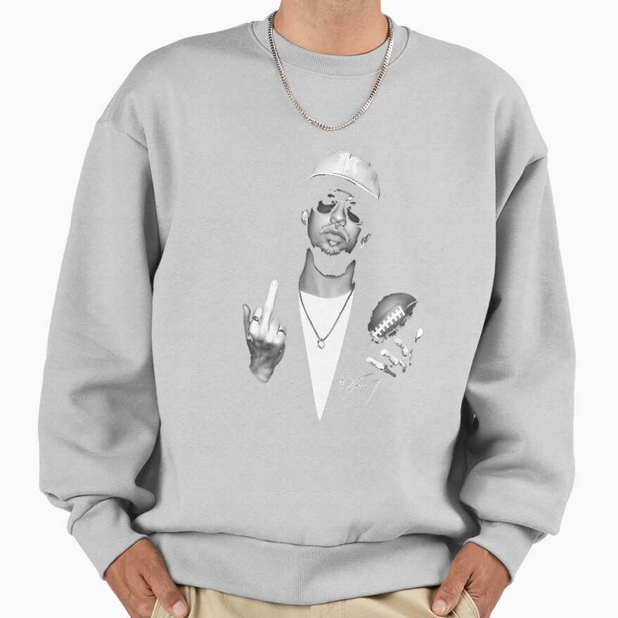 Bad Bunny Football Bad Benito Bad B Sweatshirt - Image 3