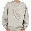 ssrcooversized sweatshirtmens 01oatmeal heatherfrontsquare productx1000 20 - Bad Bunny UK Shop