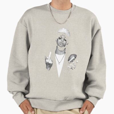 Alternative view of Bad Bunny Football Bad Benito Bad B Sweatshirt