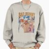 ssrcooversized sweatshirtmens 01oatmeal heatherfrontsquare productx1000 6 - Bad Bunny UK Shop