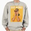 ssrcooversized sweatshirtmens 01oatmeal heatherfrontsquare productx1000 9 - Bad Bunny UK Shop