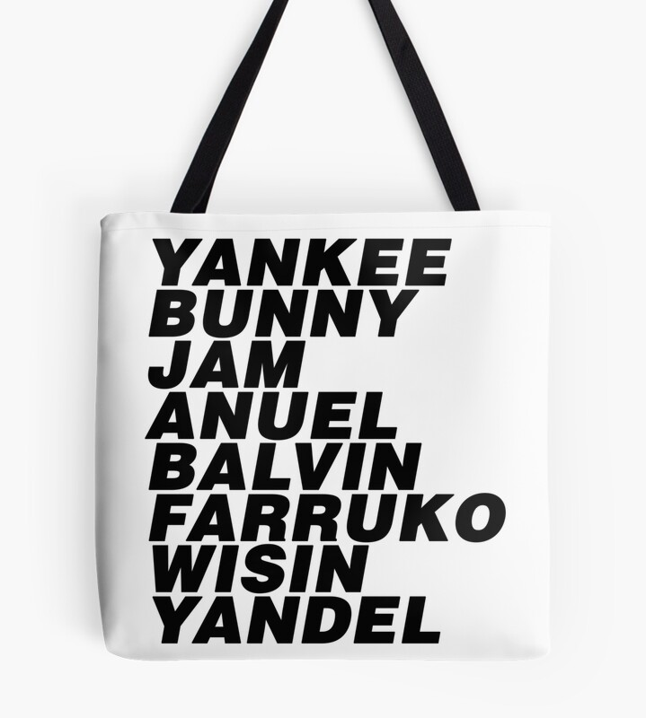 Bad Bunny Reggaeton Tote Bag