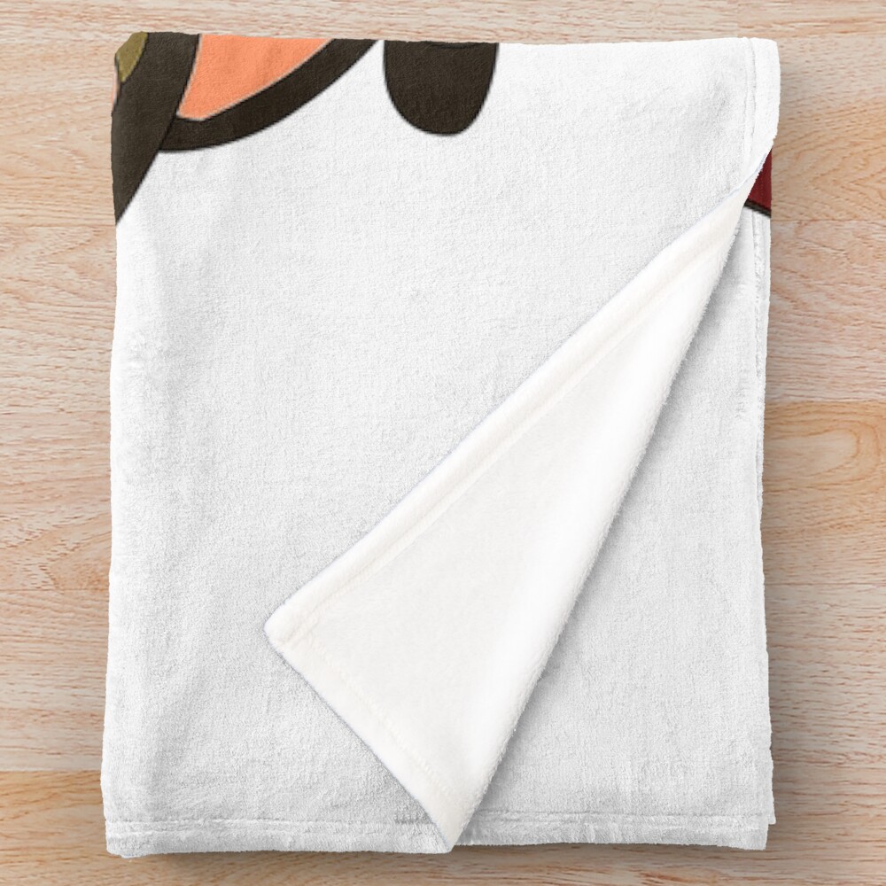 Bad Bunny Dodgers Throw Blanket - Image 2