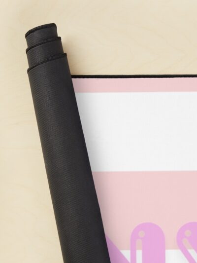 Alternative view of Cute Bad Bonny Puerto Rico Flag Mouse Pad