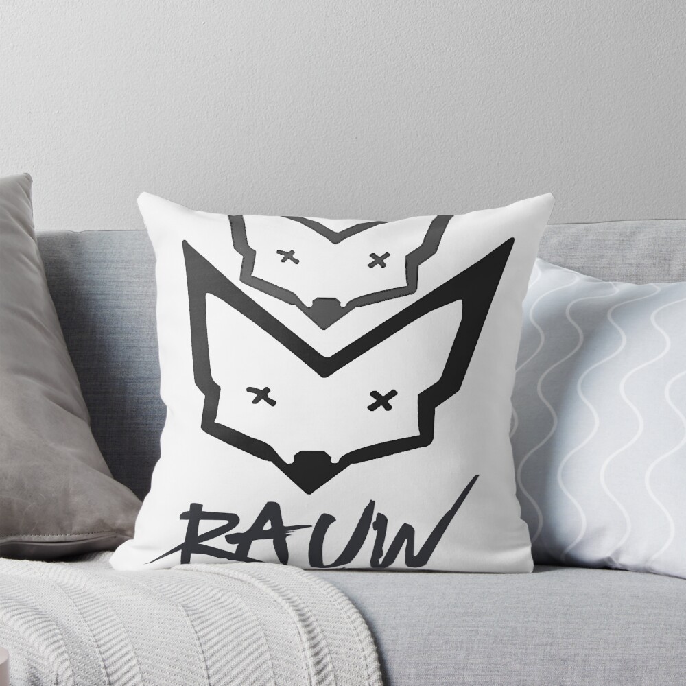 Rauw Alejandro Illustration Graphic Throw Pillow