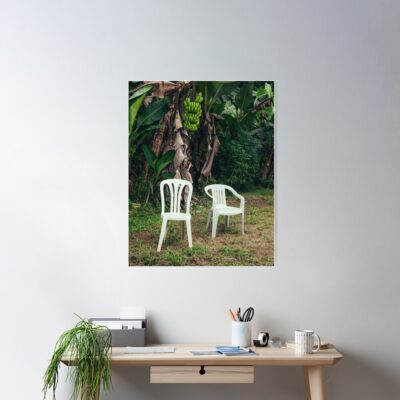 Alternative view of Banana Trees Tropical Nature Aesthetic Room Decor Poster