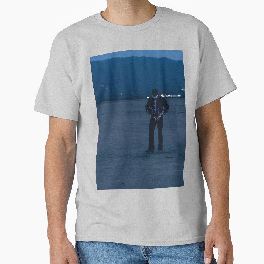 Alone At Night Poster T-shirt - Image 3