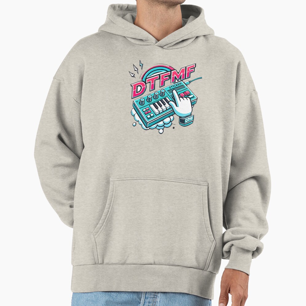 Dtmf Casual Everyday Wear Hoodie - Image 3